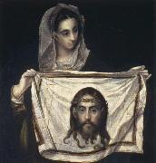 El Greco St Veronica  Holding the Veil Germany oil painting artist